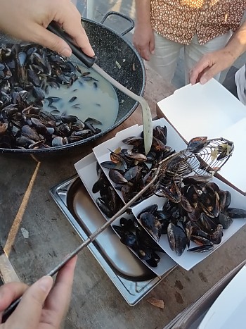 Mouclade au Brusc avec Lou Capian Mouclade au Brusc avec Lou Capian