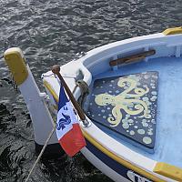 Sortie au Rouveau en pointu des élèves de l'école Reynier